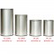 Round Shape Stainless Steel Dustbin(TR-25S) 